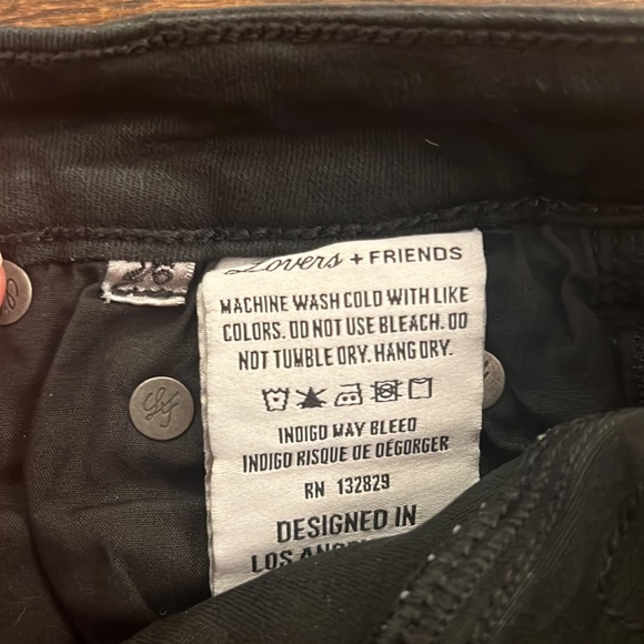 Lovers + Friends Denim High Rise Skinny Jeans - Picture 5 of 6